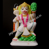 Hanuman Statue Alabaster Image